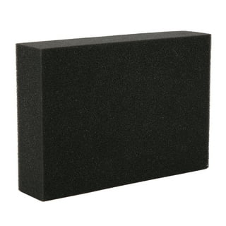 T.F GHG Dense Foam Needle Felting Mat - Black Large Rectangle/Square  Thickened Mat - Flat Panel Foam Pad Pin Cushion Mat Holder Craftwork Tool  (Large Rectangle, 10 X 6 X 2) Large