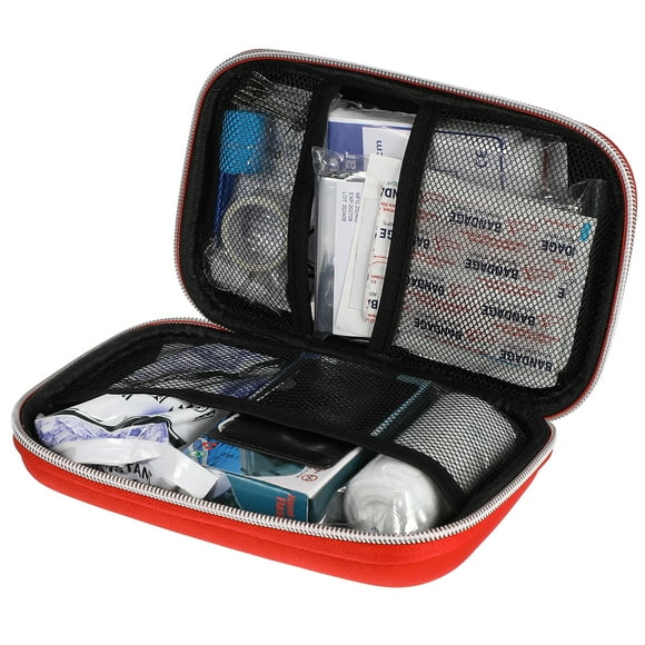 Mini Botiquín de Primeros Auxilios - 1 Juego de Botiquín de Primeros Auxilios de Emergencia, Botiquín Médico Portátil de Emergencia, Equipo de Supervivencia, Suministros Médicos(A)