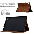 thumbnail image 3 of Allytechgroup Flip Cover Case for Lenovo Tab M10 (3rd Gen) 10.1" TB-328F, Smart Case Auto Sleep Wake Shockproof Kickstand Bumper Magnetic Closure Pen Holder Slim Case for Lenovo Tab M10 10.1",Brown, 3 of 10