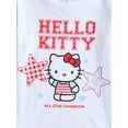 thumbnail image 6 of Sanrio Girls Hello Kitty Americana Patriotic Graphic Tee with Short Sleeves, Sizes 4-16, 6 of 7