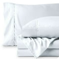 thumbnail image 3 of Bare Home Luxury Bed Sheet Set - Premium 1800 Collection - 4 Piece - Twin-XL, White, 3 of 8