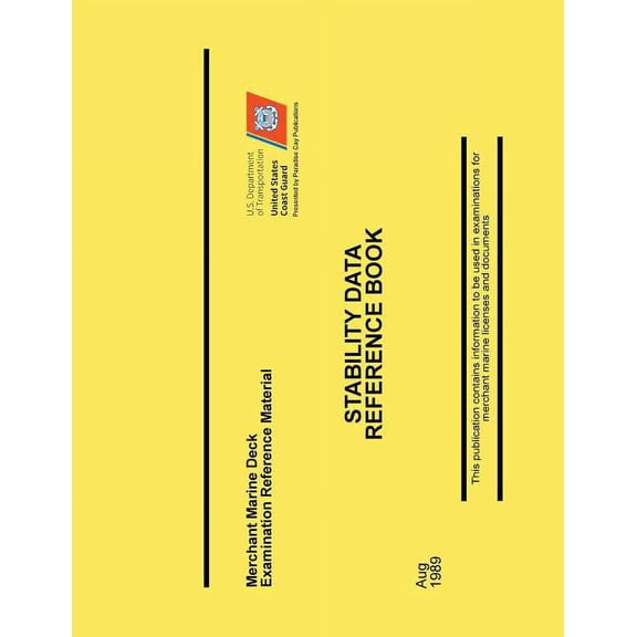 Stability Data Reference Book (Paperback)