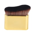 thumbnail image 4 of Brocha de maquillaje para base, brocha Kabuki, cobertura total, difuminado, herramienta de maquillaje para polvos, líquidos, bronceadores, coloretes y Oro, 4 of 8