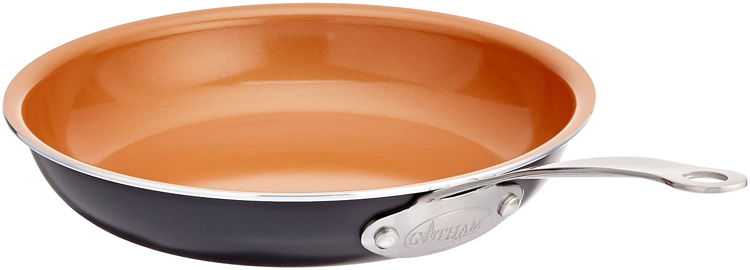 Gotham Steel Ceramic and Titanium Nonstick 10.25" Fry Pan, Dishwasher