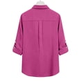 thumbnail image 7 of Blczomt Pink Tops for Women Summer Y2K Blouse Dressy Blouses for Women 2026,S, 7 of 7