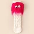 thumbnail image 2 of Women's Cute Cartoon Sleep Socks Plush Coral Fleece Mid-Calf Socks Funny Novelty House Socks Thick Warm Bed Socks Non-Slip Indoor Socks, 2 of 4