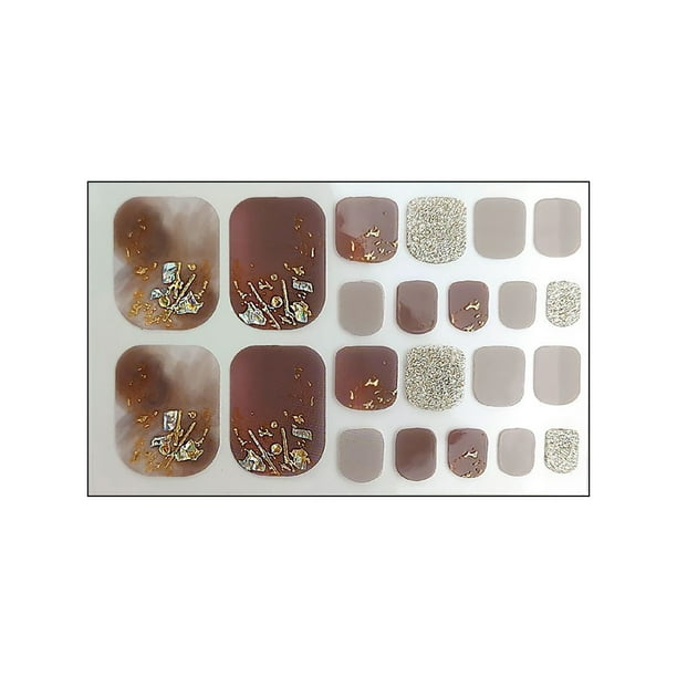 Pegatinas para uñas Pegatinas para uñas de los pies Pegatinas para uñas de verano