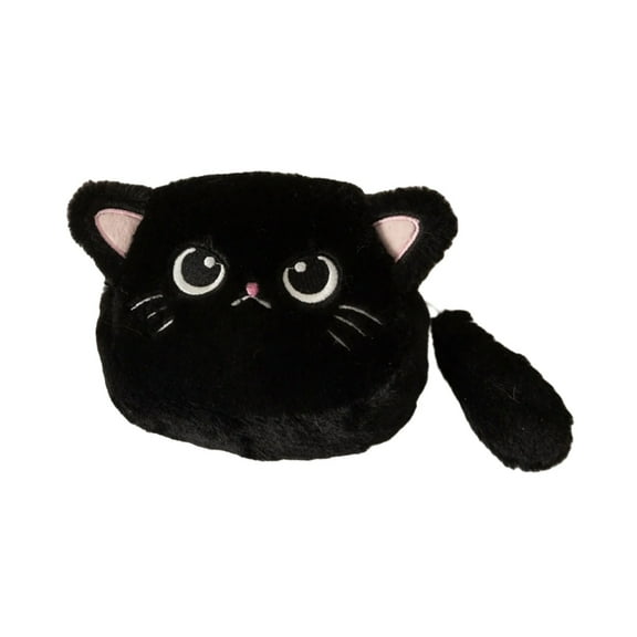Huhudde Cats Coin Purse Plush Change Pouches with Zippers Lovely Wallet Bag for Women Kids Small Makeup Bag Coin Bag Gifts