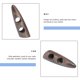 thumbnail image 5 of EeaseMX 50 botones de cuerno de madera, botones de oliva, para abrigos, suéteres, uniformes de béisbol, botones de cuerno DIY, 5 of 7