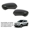 thumbnail image 3 of Car Rearview Side Mirror Covers for Qashqai MK1 2007-2014, Left Right Side Mirror Covers Caps, 1 Pair Waterproof Door Mirror Covers Caps, Stylish Appearance, 3 of 7