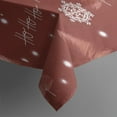 thumbnail image 4 of Red Christmas Tree Pattern Rectangle Tablecloth 60"x120",Waterproof Polyester Rectangle Table Cloth, Wipeable Spillproof Polyester Tablecloth for Dining, Camping, Indoor and Outdoor, 4 of 6