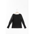 thumbnail image 6 of Redhotype Classic Puff-Sleeve Top - Black Elegance, Fit for Every Occasion!, 6 of 8