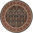 thumbnail image 2 of Safavieh Heritage Carmella Floral Wool Area Rug, Navy/Red, 6' x 6' Round, 2 of 8