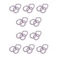 thumbnail image 2 of Bandas de goma Qarigey 3 uds. para el pelo diademas para mujer color caramelo Púrpura claro, 2 of 6