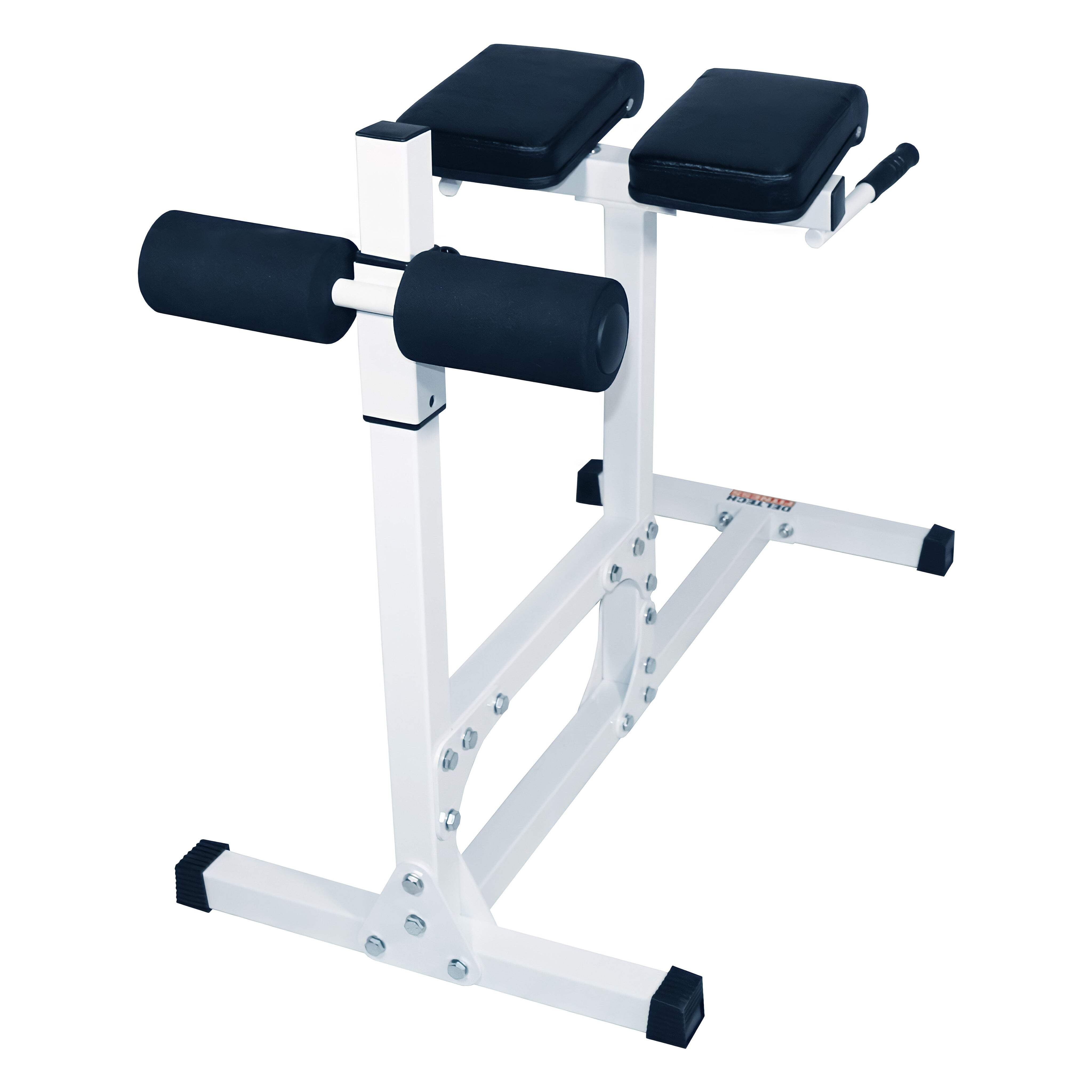 Deltech Fitness Adjustable Hyper Extension Bench with Maximum Weight of 400 lbs (DF404)