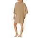 thumbnail image 3 of Conjunto de lounge oversized INSPIRE CHIC para mujer, sudaderas de entrenamiento, camiseta con pantalones cortos de ciclista, conjuntos talla L, color caqui, 3 of 6