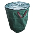 thumbnail image 3 of Bolsa de recolección de basura de 300 l con tapa para hojas caducas, bolsa de almacenamiento de hojas abatibles, uso versátil, 3 of 6