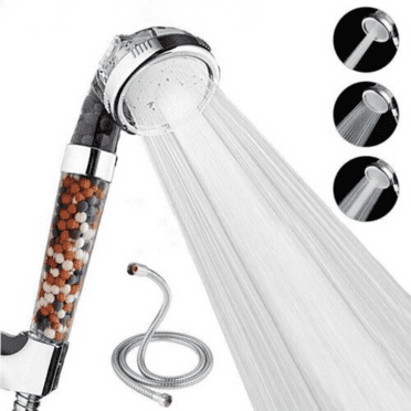 High Pressure Shower Head Filtered Strong Spray for Low Water Pressure Handheld Shower Head for Dry Skin & Hair