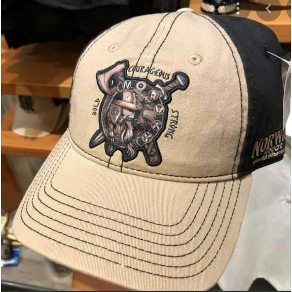 Disney Parks EPCOT World Showcase Norway Viking Symbol Hat