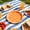 Orange OR, variant on Naittoop 8pcs Paper Plates Fruit Series Disposable 7 Inch Dinner Themed Dessert Plates Colorful Party Dinnerware for Summer Party Baby Shower Birthday Yellow
