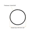 thumbnail image 2 of Uxcell 2Pack Piston Ring Set Standard Size Fit for Chainsaw Replace Part 31x1.5mm, 2 of 5