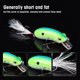 thumbnail image 2 of Señuelos de pesca duros de plástico con forma de ratón simulando multicolores con gancho (H), 2 of 8