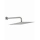 thumbnail image 1 of Regadera Xtellar cuadrada 20 cm acero inoxidable con tubo 40 cm para duchas Color Plateado, 1 of 5