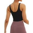 thumbnail image 6 of YouLoveIt Women Yoga Vest Padded Yoga Bra Women Cami Tank Tops Athletic Undershirt Sports Vest Running Vest Bra Seamless Yoga Bra Quick Dry Yoga Vest Top, 6 of 6