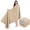 Beige, variant on Cotton Paradise 100% Cotton Turkish Towel Set, Soft Absorbent Quick Dry, 2 Piece 35x70 Bath Sheet Set, Mint