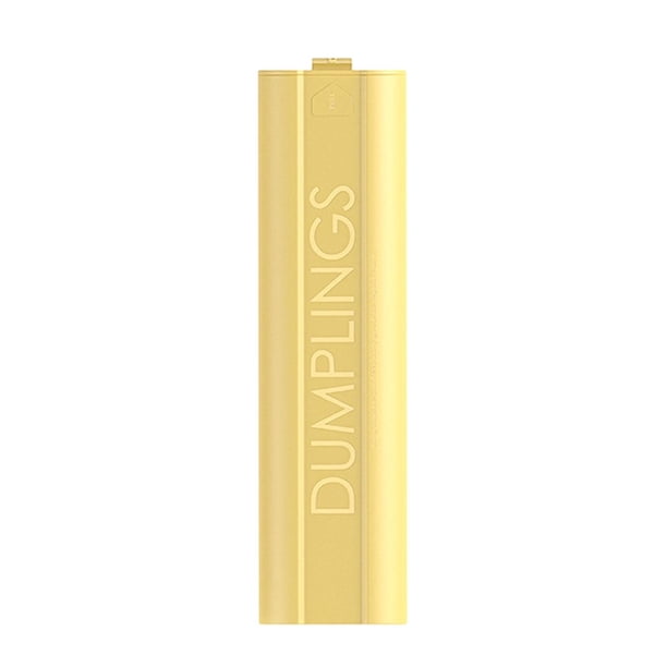 -Organizador Caja de Dumpling Contenedor Reutilizable Hermético Profesional Caja de Almacenamiento de Alimentos Wonton Caja de Almacenamiento para amarillo