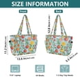 thumbnail image 4 of FORMRS Tote Bag for Women Quilted Large Capacity Travel Work Carry On Shoulder Handbag, Various Tomatoes, 4 of 7