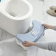 thumbnail image 1 of Accesorios de baño: taburetes de inodoro plegables para niños y adultos (1 unidad), reposapiés portátil y de asiento en cuclillas, masaje para la planta de los pies, con reposapiés antideslizante de 1, 1 of 6