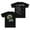 Black, variant on Jay Wheeler Musica Buena para Dias Malos Album T-Shirt 2024 Tour Merch Women Men Crewneck Short Sleeve Tee