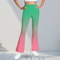 thumbnail image 1 of Pantalones largos con estampado para niñas, forrados de vellón para mayor calidez, pantalones largos casuales, leggings ligeramente acampanados, traje para niñas de 5 a 16 años., 1 of 6