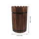 thumbnail image 2 of Handmade Wooden Flower Bucket for Storage Use 1Pcs Retro Coffee Flower Kettle, 2 of 5