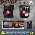 thumbnail image 5 of 12 Cups Coffee pot replacement  ONLY Compatible for Keurig K-Duo Single Serve K-Cup Pod & Carafe Coffee Maker, 5 of 5