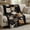 Black, variant on Cat Theme Blanket Plush Flannel Throw Blanket - Ultra Soft & Warm, Comfy & Lightweight - Perfect for Couch, Travel, Bedroom, Bed, Living Room - Cozy, Fuzzy Gift(27.61*39.4 in)
