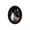 c,#018, variant on Spooky Ghost Halloween Oval Wall Art Framed Dark Academia Decor