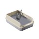 thumbnail image 2 of Arena para gatos, orinal para gatitos, inodoro, caja de arena para gatos, lavabo de arena para gatos, valla elevada portátil, colcha para gatos, Caqui y M, 2 of 8