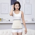 thumbnail image 4 of Winter Thicken Thermal Cashmere Waist Warmer Lumbar Support Belt Abdominal Stomach Protector Wrap Band Back Brace Kidney Binder, 4 of 5