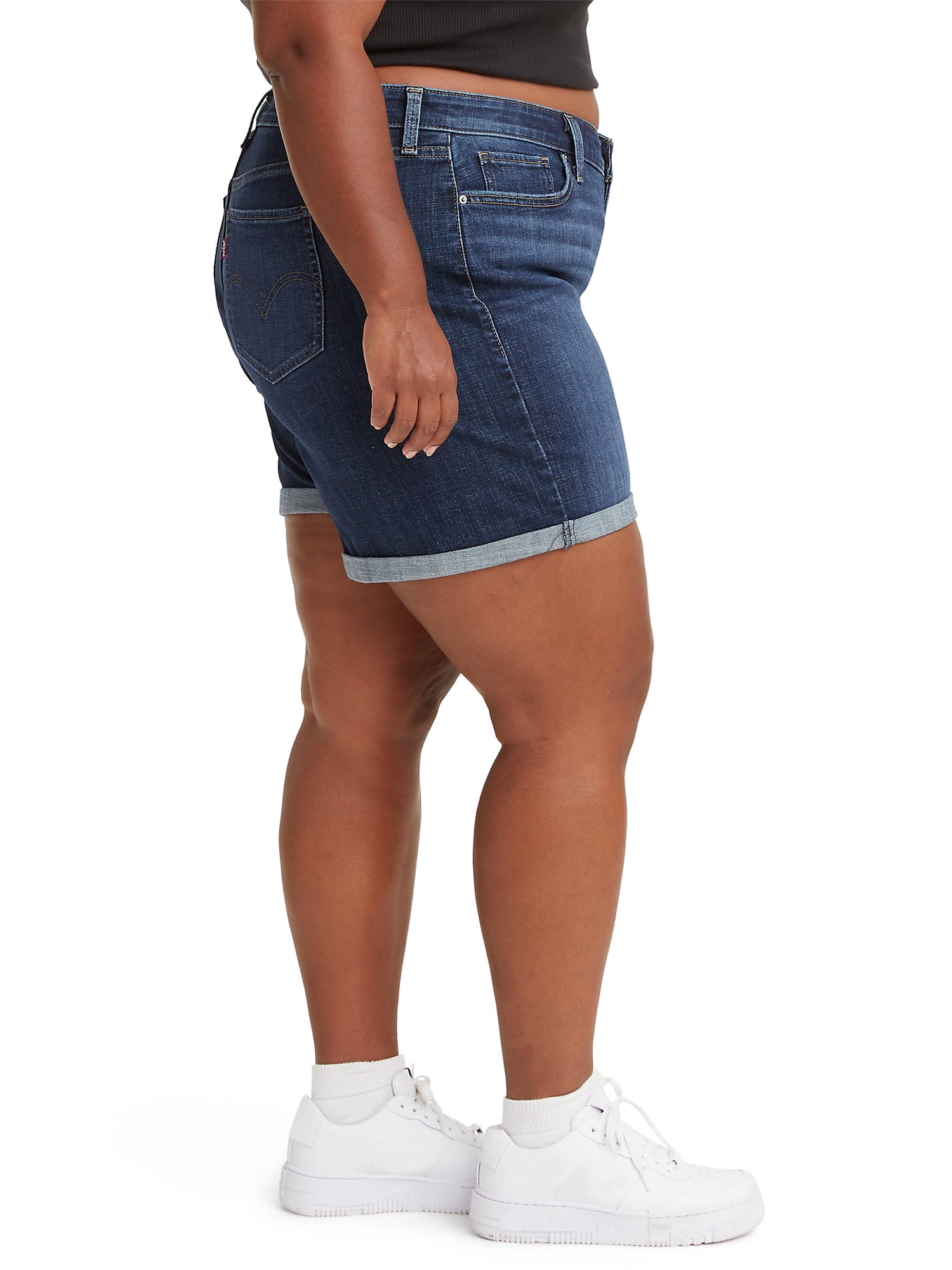 Levi's® Women's Plus Size Mid Length Shorts