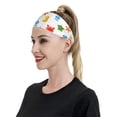 thumbnail image 4 of Wukai Undersea Animals Sports sweatband,Men & Women Sweatband Headband for Running, Cross Training, Racquetball, Working Out, 4 of 7