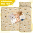 thumbnail image 4 of Cartoon Corgi Toddler Nap Mats for Kids Preschool,Sleeping Mat Bag or Kids,Toddler Sleeping Bag,Toddler Nap Mat or Daycare, 4 of 6