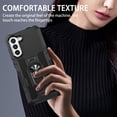 thumbnail image 4 of Allytechgroup for Samsung Galaxy A55 Case with Stand, [Built-in Kickstand] Support Magnetic Car Phone Mount Military Grade Drop Protection Phone Case for Samsung Galaxy A55, Black, 4 of 10
