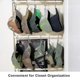 thumbnail image 3 of 20 Pieces Clamp Hooks Boot Hanger Trouser Hangers Clothes Hanger, 3 of 5