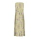 thumbnail image 4 of Vestido de Verano para las Mujeres sin Mangas Lino-Look Impreso Maxi, Suelto Fluido Y Vestido Sexy de Moda para las Mujeres, 4 of 5