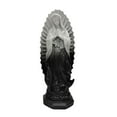 thumbnail image 1 of Resin Mary Statue Blessed Mother Sculpture Collection Handmade Religious for Wedding Home Desktop Patio , black, 1 of 7
