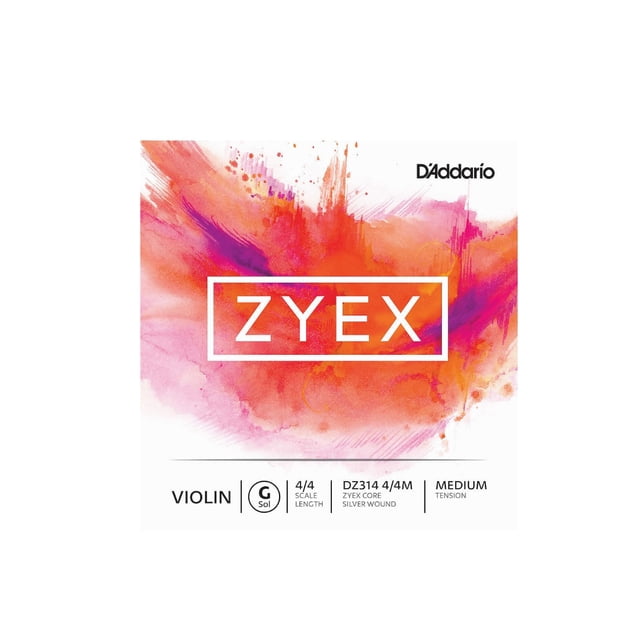 Cuerda Individual D'ADDARIO Dz314 4/4m Sol Violín 13 Pulgadas