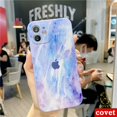 thumbnail image 1 of COVET Carcasas Mármol acuarela teléfono caso Funda Case Carcasa Para IPhone 11 12 13 Pro Max X Xs Max Xr 7 8 Plus SE 2020 Ultra-delgado suave TPU goma Gel caso cubierta, 1 of 4