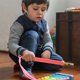 thumbnail image 3 of 10 pares de baquetas rítmicas con cinta, instrumentos musicales de percusión, juguetes para niños, 3 of 8